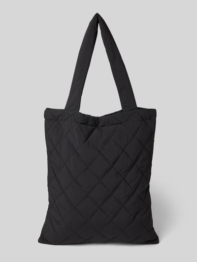 MSCH Copenhagen Tote Bag mit Label-Detail Modell 'SASJA' Black 4