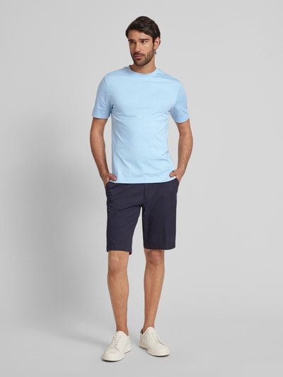 BOSS T-Shirt mit Label-Print Modell 'Thompson' Bleu 1