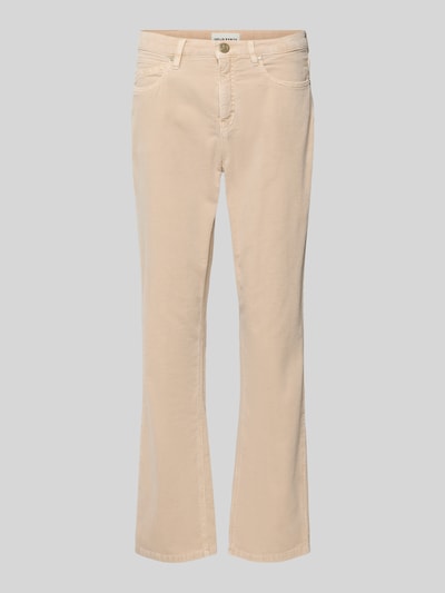 OPUS PANTS Flared fit corduroy broek in 5-pocketmodel, model 'Enja' Zand - 2