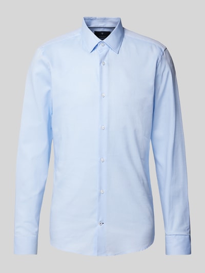 JOOP! Slim Fit Business-Hemd mit Kentkragen Modell 'Pit' Bleu 2