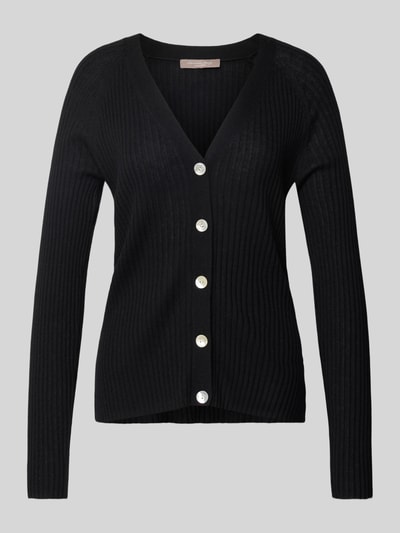 Christian Berg Woman Selection Strickjacke mit Knopfleiste Black 2