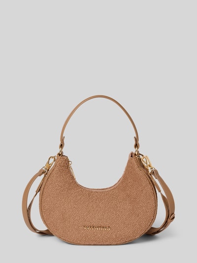 VALENTINO BAGS Handtas met labelapplicatie, model 'SHELBY' Camel - 1
