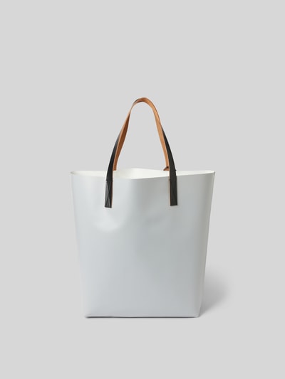 Marni Tote Bag mit Tragehenkel Hellgrau 4