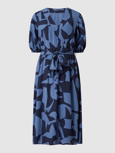 Esprit Collection Sukienka z wiskozy  Szaroniebieski 2