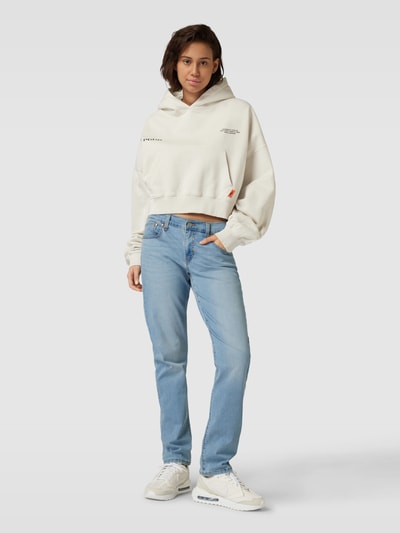 Levi's® 300 Jeansy o kroju straight fit z zapięciem na guzik model ‘BOYFRIEND’ Niebieski 1