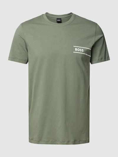 BOSS T-Shirt mit Label-Detail Khaki 2