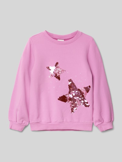 s.Oliver RED LABEL Regular Fit Sweatshirt mit Baumwolle Pink 1