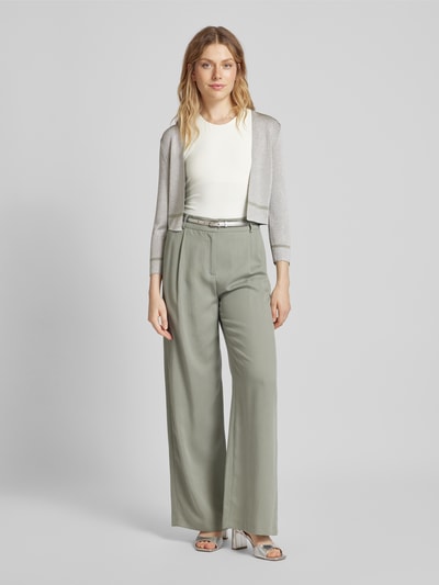 Jake*s Cocktail Bolero mit offener Vorderseite Khaki Melange 1