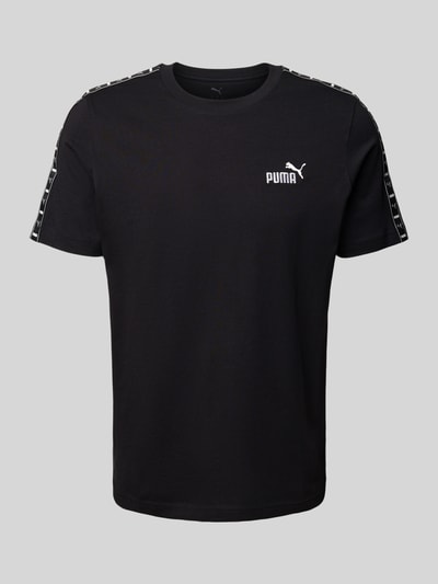 PUMA PERFORMANCE T-Shirt mit Label-Stitching und Rundhalsausschnitt Black 2