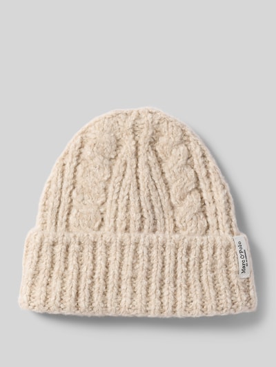 Marc O'Polo Beanie aus Alpaka-Mix Offwhite 1