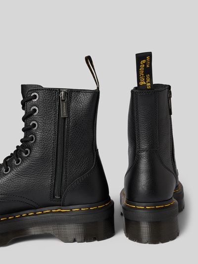 Dr. Martens Boots aus Leder mit Reißverschluss Modell 'Jadon III' Black 2