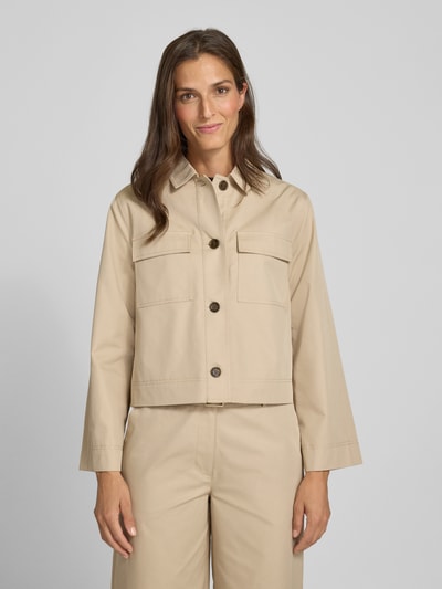 JOOP! Jack met borstzakken, model 'Odelia' Zand - 4