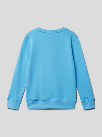 Tom Tailor Sweatshirt met flockprint Blauw - 3