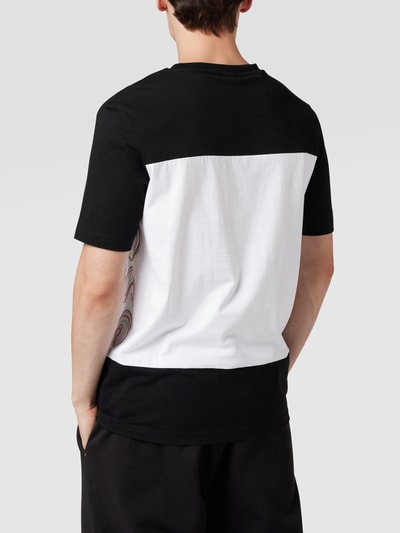 BOSS Green T-Shirt mit Label-Print Modell 'Tee' Beige 5