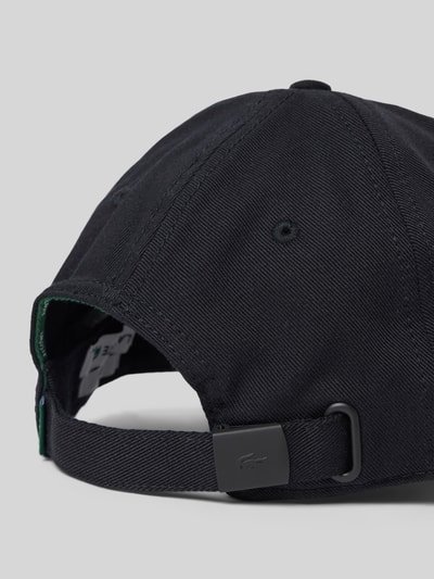 Lacoste Basceap mit Logo-Patch Modell 'CAPS AND HATS' Black 3