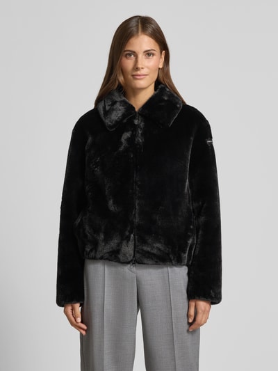 Frieda & Freddies Jacke aus Kunstfell Modell 'XAVI' Black 4