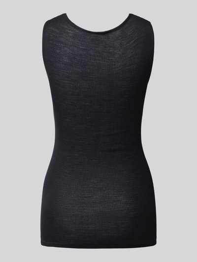 Hanro Tanktop mit Spitzenbesatz Black 3