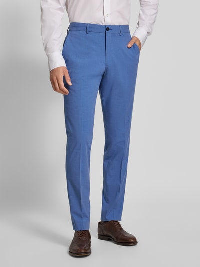 s.Oliver BLACK LABEL Slim Fit Anzughose mit Viskose-Anteil Blau 4