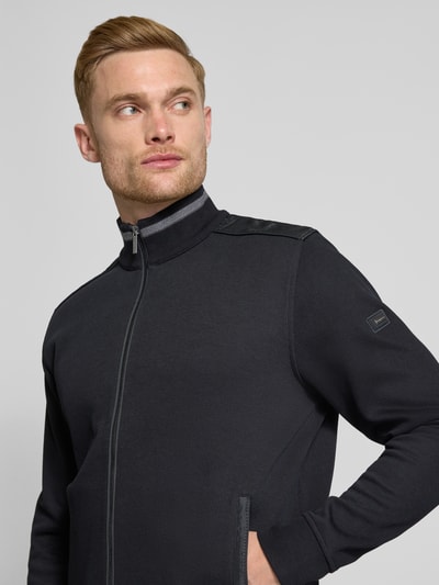 bugatti Sweatjacke mit Reißverschluss Black 3