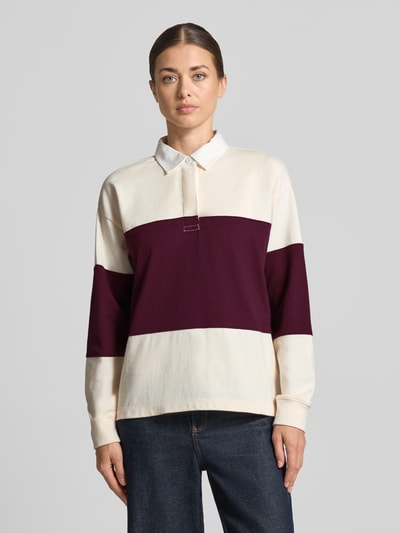 GANT Regular Fit Sweatshirt aus reiner Baumwolle Bordeaux 4