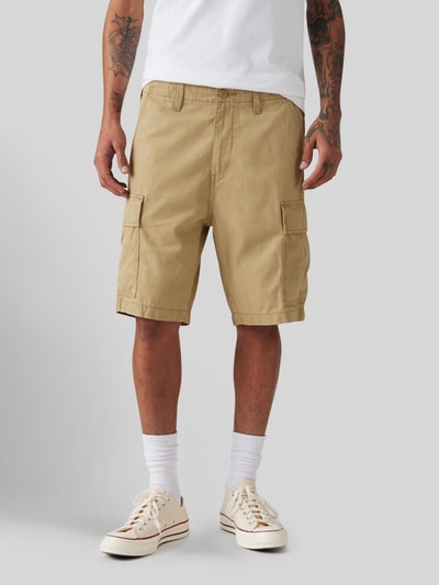 Levi's® Regular Fit Cargoshorts aus reiner Baumwolle Sand 3
