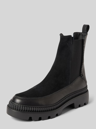 Marc Cain Bags & Shoes Chelsea boots met elastische inzetten Zwart - 1