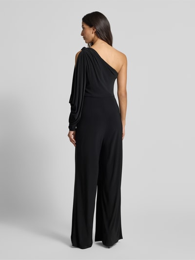 Adrianna Papell Kombinezon z wiązanym detalem Czarny 5