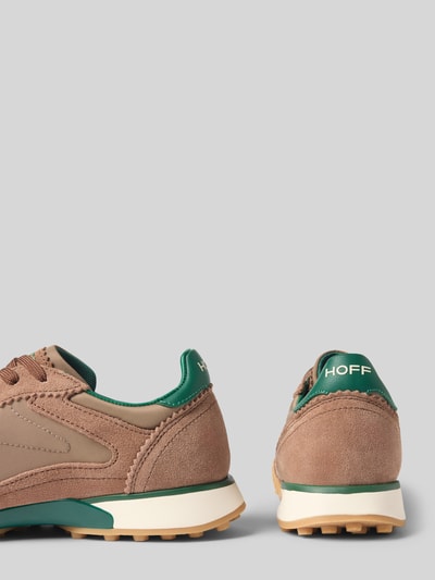 HOFF Sneaker aus Leder mit Label-Detail Modell 'BRIDGE' Dunkelbraun 2