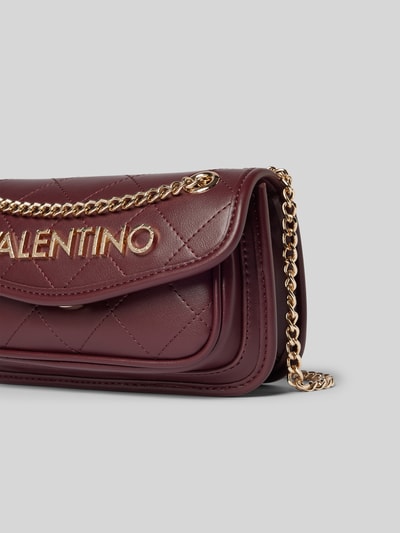 VALENTINO BAGS Crossbodytas met labeldetail, model 'MANSION' Bordeaux - 2