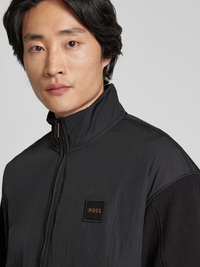 BOSS Orange Jacke mit Zweiwege-Reißverschluss Black 3