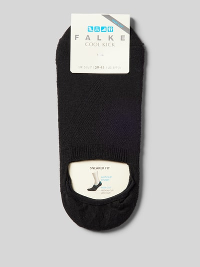 Falke Krótkie skarpety z nadrukiem z logo Czarny 3