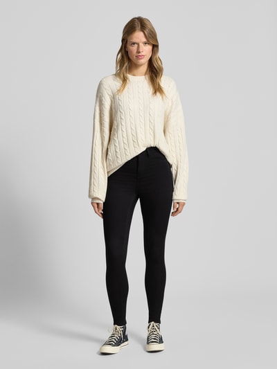 Noisy May Skinny Fit Jeans Modell 'CALLIE' Black 1