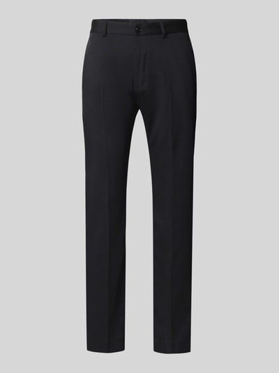 s.Oliver BLACK LABEL Slim fit pantalon met persplooien Zwart - 2