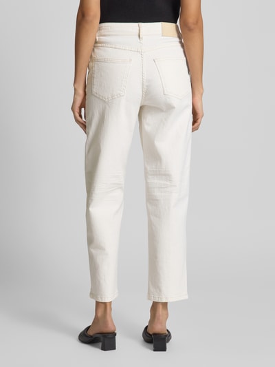 OPUS Tapered Fit Jeans mit Eingrifftaschen Modell 'Lolah' Offwhite 5