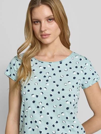 Tom Tailor regular fit T-shirt van puur katoen Mintgroen - 3
