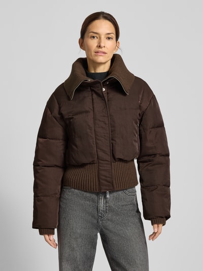 Scotch & Soda Regular Fit Steppjacke mit Zweiwege-Reißverschluss Schoko 4