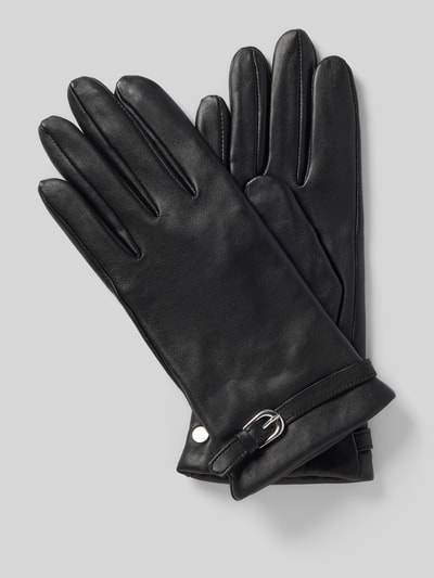 Roeckl Handschoenen van leer met kasjmier Zwart - 1