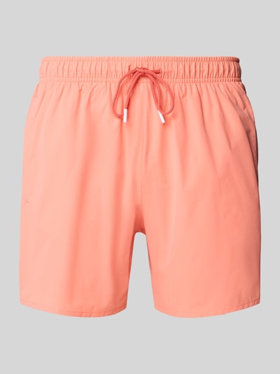 BOSS Badeshorts mit Mesh-Einsatz Lachs 1