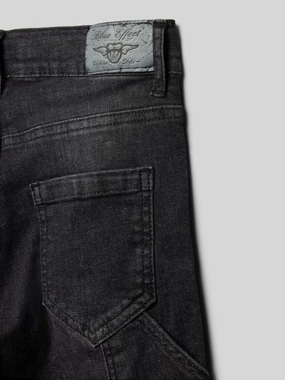 Blue Effect Jeans mit Beintasche Black 2