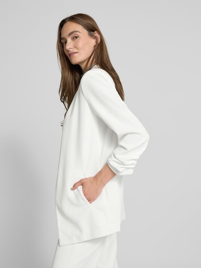 DKNY Blazer mit offener Vorderseite Offwhite 3