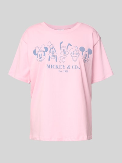 Jake*s Casual Góra od piżamy z nadrukiem Disney® Różowy 1