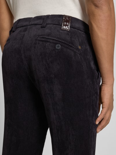 Mmx Corduroy broek, model 'Lupus' Marineblauw - 3
