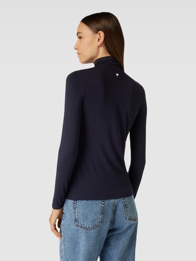 Weekend Max Mara Longsleeve in melierter Optik Modell 'MULTIF' Marine 5