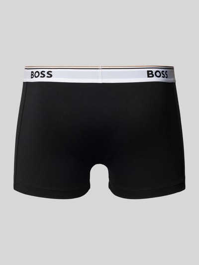 BOSS Trunks mit elastischem Logo-Bund im 3er-Pack Weiss 3