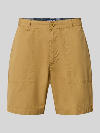 Barbour Regular fit chino-shorts van puur katoen model 'SHERBURN' Zand - 2