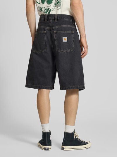 Carhartt Work In Progress Jeansshorts mit Eingrifftaschen Modell 'Brandon' Black 5