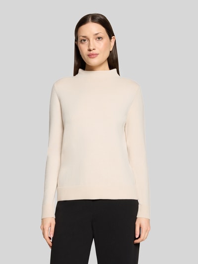 Betty Barclay Regular Fit Pullover aus Viskose-Mix Modell 'NOS AUGUST' Sand 4
