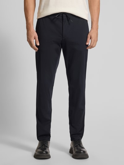 BOSS Slim Fit Hose mit Stretch-Anteil Modell 'GENIUS' Black 4