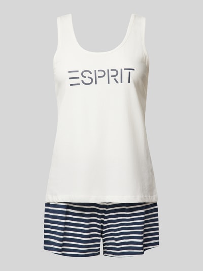 Esprit Pyjama mit elastischem Bund Modell 'MIA' Offwhite 1