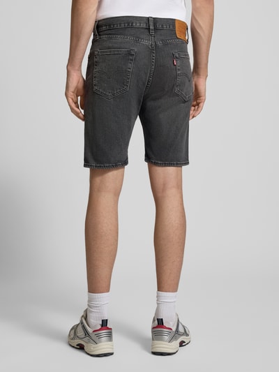 Levi's® Wide Fit Jeansshorts aus Baumwoll-Mix Modell '501® Original' Anthrazit 5